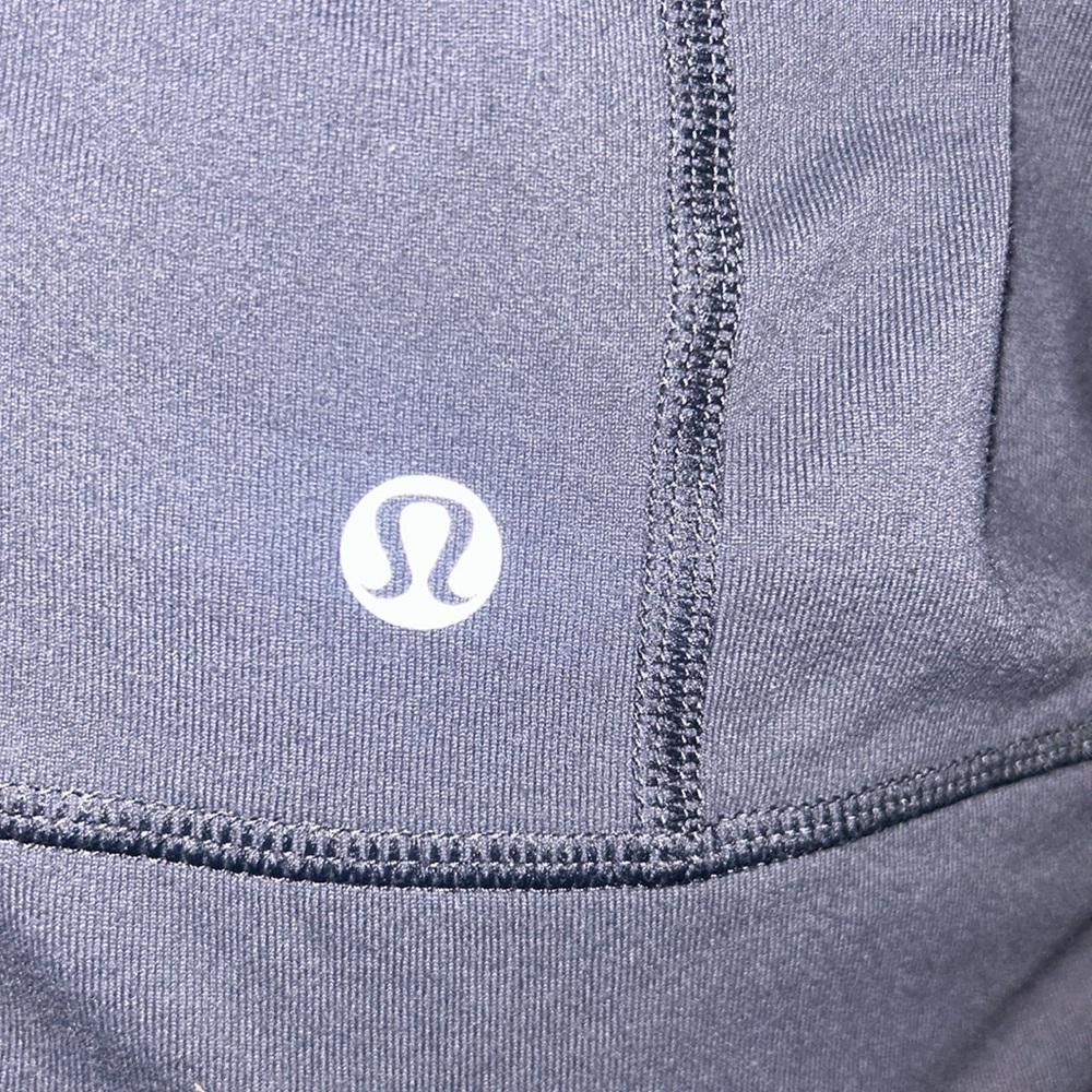lululemon athletica Black and Heathered Purple-Gray Full-Zip Utility Jacket - Picture 4 of 9